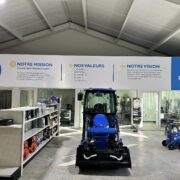 LANCEMENT DES OPÉRATIONS POUR LE NOUVEAU CENTRE DE MACHINERIES NEW HOLLAND À AMQUI